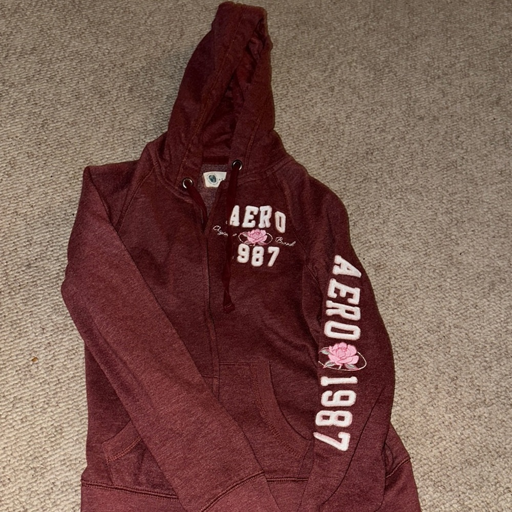 Aero 1987 Maroon Hoodie